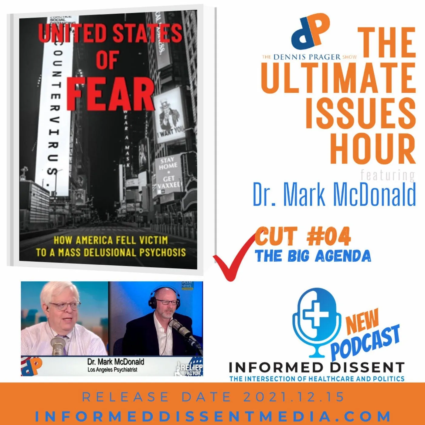 04 of 13 Cuts - Mark McDonald on Dennis Prager Ultimate Issues Hour - The Big Agenda