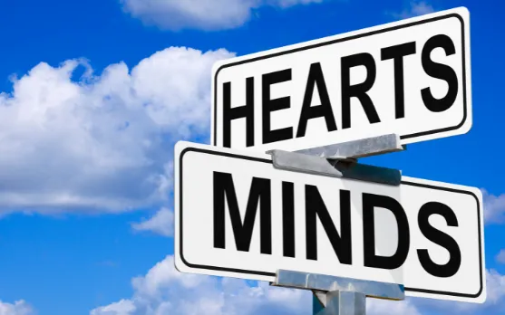 The intersection of hearts and minds