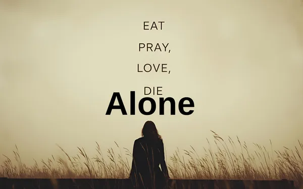 Eat, Pray, Love--Die Alone